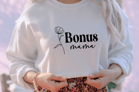 Bonus Mom SVG: Modern Graphics for Crafts