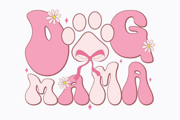 Coquette Dog Mama SVG: Fresh Graphics for Crafts