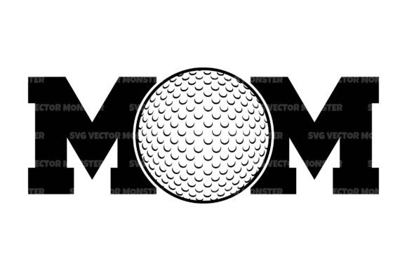 Golf Mom SVG: Graphics for Crafts & Blogs