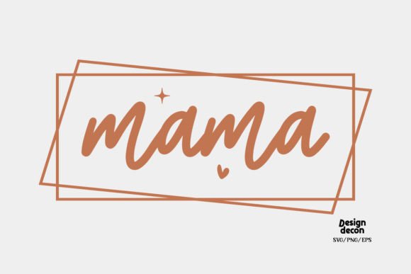 Mama Mom SVG Design: A Designer's Take on Real Embroidery Use