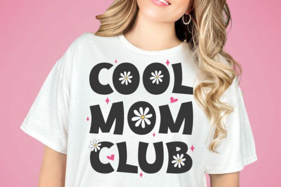 Mothers Day Daisy Flowers Mom Svg Png: Graphics for Crafts