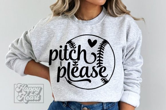 Pitch Please SVG: Graphics for Baseball Crafts