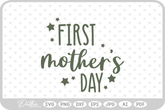 Review: Baby First Mother's Day Mom SVG PNG DXF for Embroidery