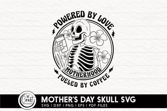 Review: Mothers Day Skull Skeleton SVG for Embroidery