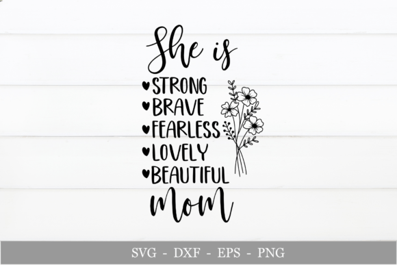 Review: She is Mom SVG for Real Embroidery Projects