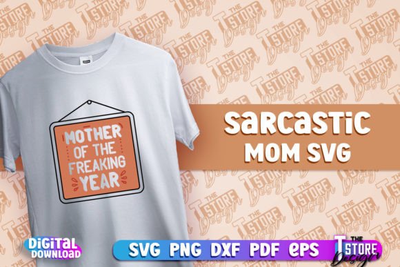 Sarcastic Mom SVG: Bold Graphics for Crafts