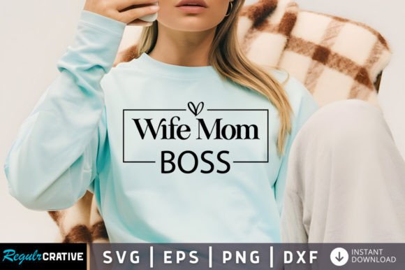 Wife Mom SVG: Fresh Graphics for Crafts