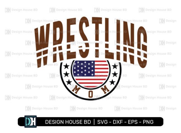 Wrestling Mom Graphics for Crafts and DIY